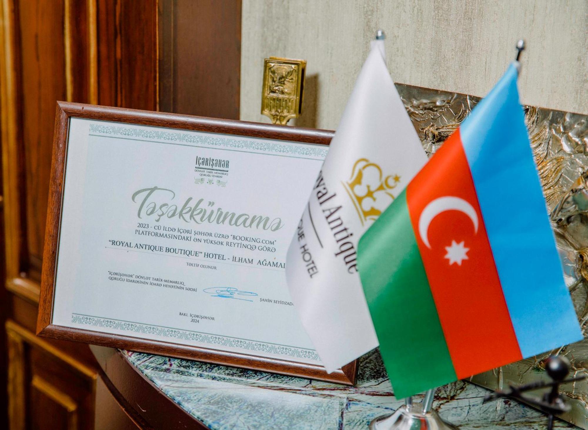 Royal Antique Boutique Hotel Bakü Dış mekan fotoğraf